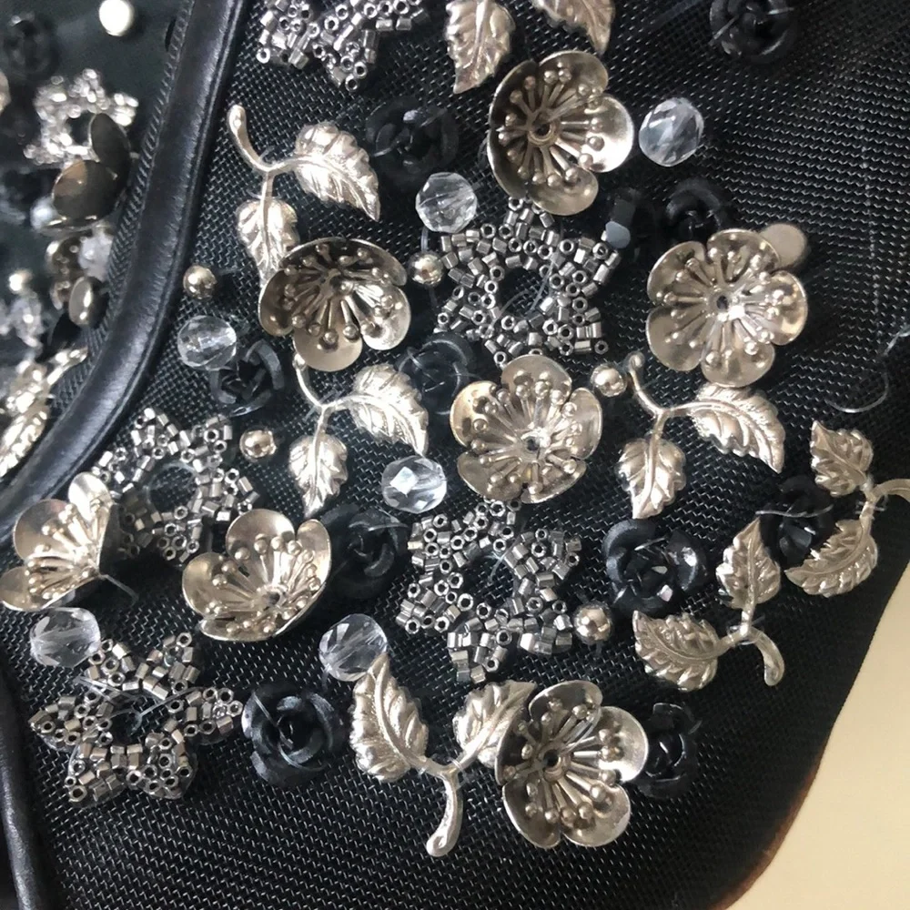 NEW Rupert Sanderson Black Studded Accents Boots - Picture 2 of 16